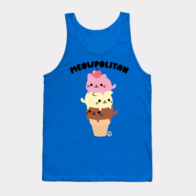 CAT ICE CREAM Tank Top by toddgoldmanart